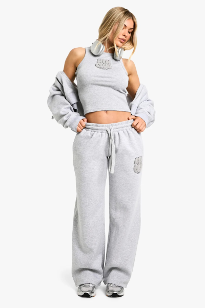 Product Ath Club Towelling Applique Straight Leg Jogger